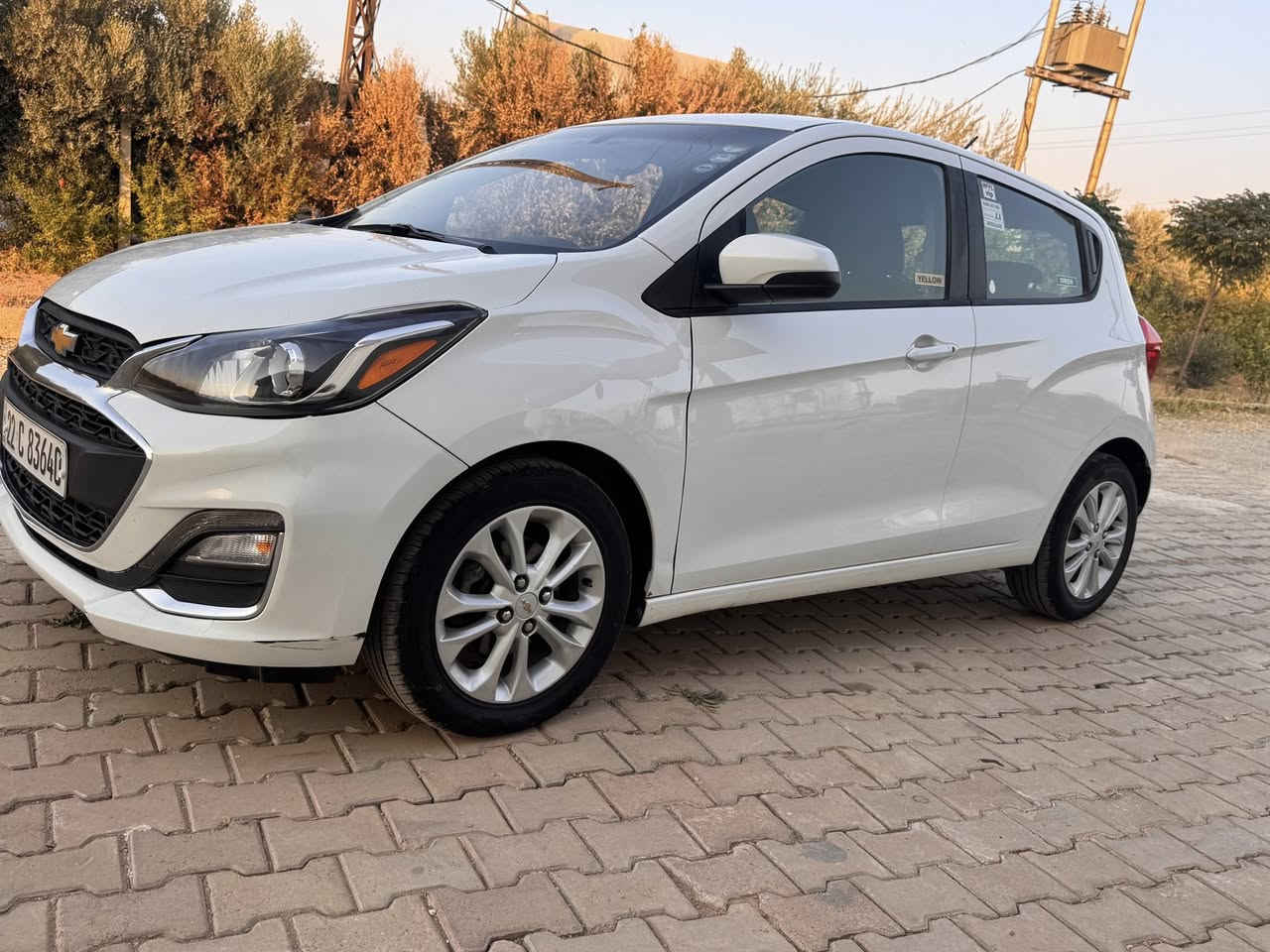 سلام عليكم شوفرليت سبارك موديل 21رقم اربيل سنوية جديدة سياره (كير عادي )سياره مكينه جبيره  سيارة مواصفات كامرا لايت عدسه سياره جاهزه السعر80مكاني كركوك استفسار اتصل ***********
