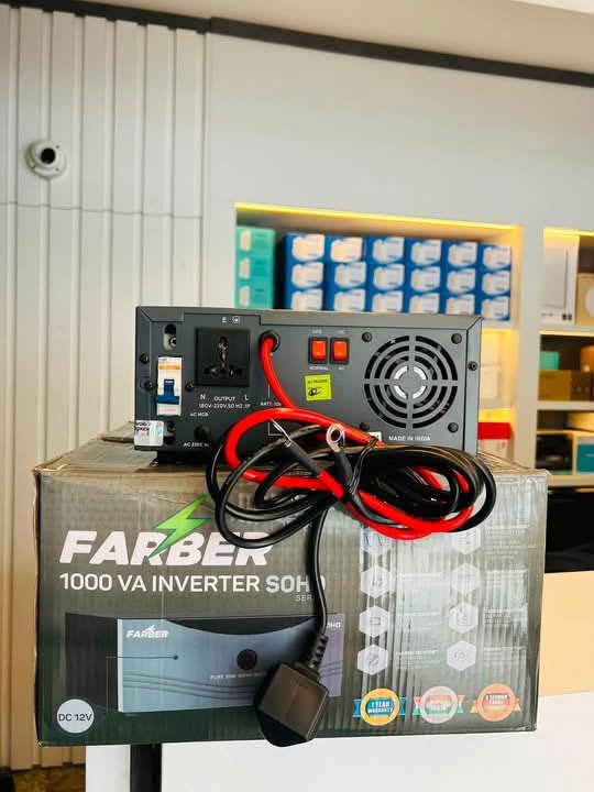 ⚡ FARBER 1000VA SOHO ⚡

انقطاع الكهرباء بعده يسبب إزعاج؟
خلي عندك الحل الموثوق مع FARBER 1000VA.

✅ موجة جيبية نقية (Pure Sine Wave)
✅ أداء ثابت وتشغيل هادئ
✅ حماية متكاملة للأجهزة
✅ مناسب للمنزل، المكتب، وأجهزة الإنترنت

📦 متوفر الآن وبكمية محدودة.

📞 للطلب والاستفسار:
***********

#FARBER #Inverter #UPS #طاقة_احتياطية #بغداد #العراق
