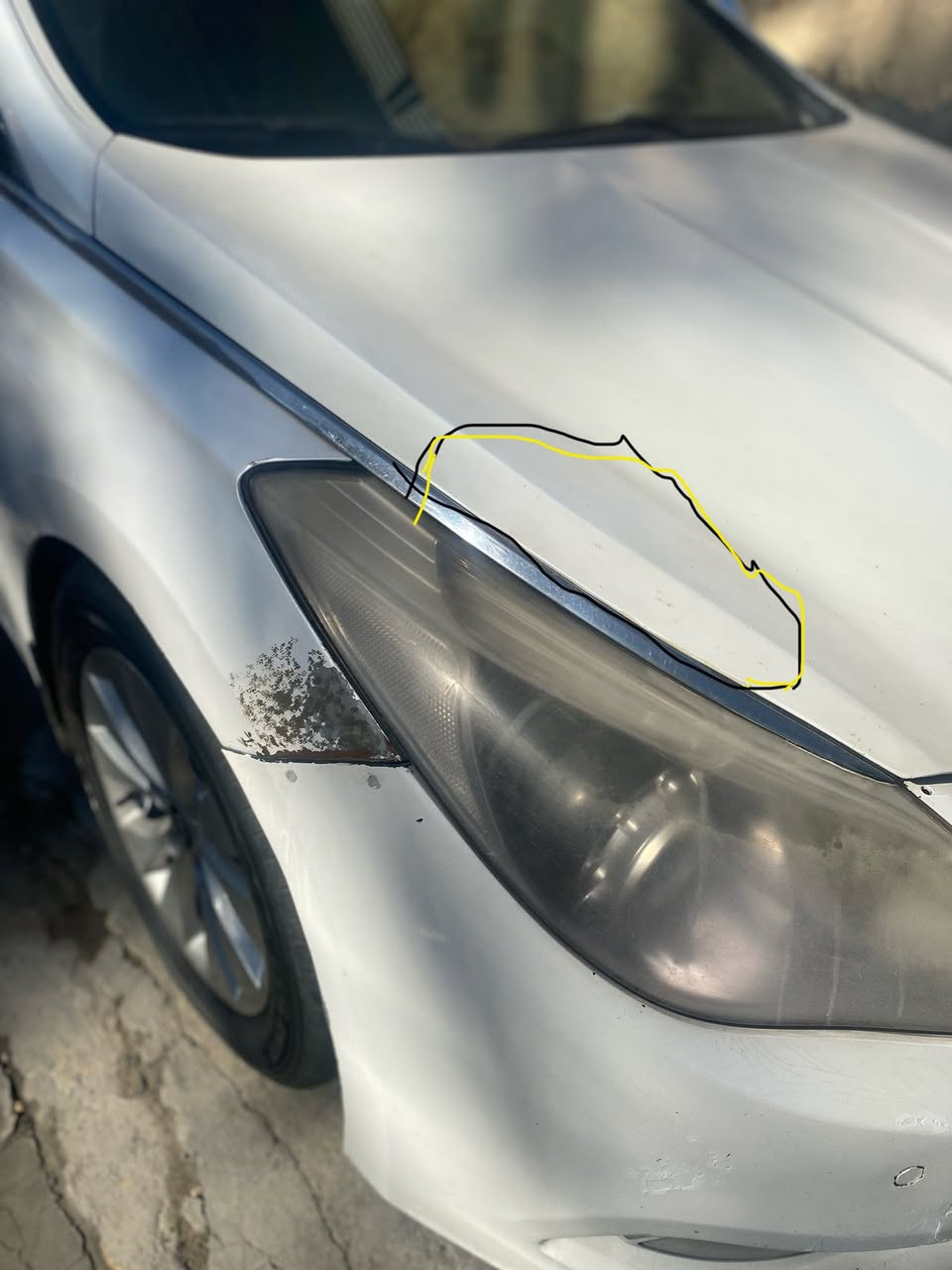 : هيونداي سوناتا 2014 – خليجي
موديل: Sonata (نسخة أزيرا / شكل 2014)

المحرك: 2.4 لتر – MPI – DOHC 16V (محرك اقتصادي وقوي)

 الكير : أوتوماتيك 6 سرعات (تعشيق ناعم)

اللون: أبيض (خليجي )

 ضربه خفيفيه وربع صبغ من البنيد مثل ما ابوضح بلصوره 

مستعجل على بيعتها 

للاستفسار واتساب فقط ***********

الموقع - بغداد - البلديات 

السعر ابـ 120$ وبيها مجال جداً بصيط
