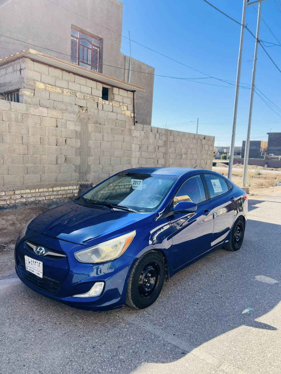 سلام عليكم بيع سريع اكسنت2017 كير ومحرك وحداديه كفاله تخم تاير جديد مال جناي جاهزه الاخير بيها مكانات صبغ بسيطه بدون دواخل السياره تبريد ⛄️ ثلج 
السعر80وبيها مجال 
الاتصال***********
مامتواجد بلخاص 👆👆
الشرايي يتصل ويدلل
