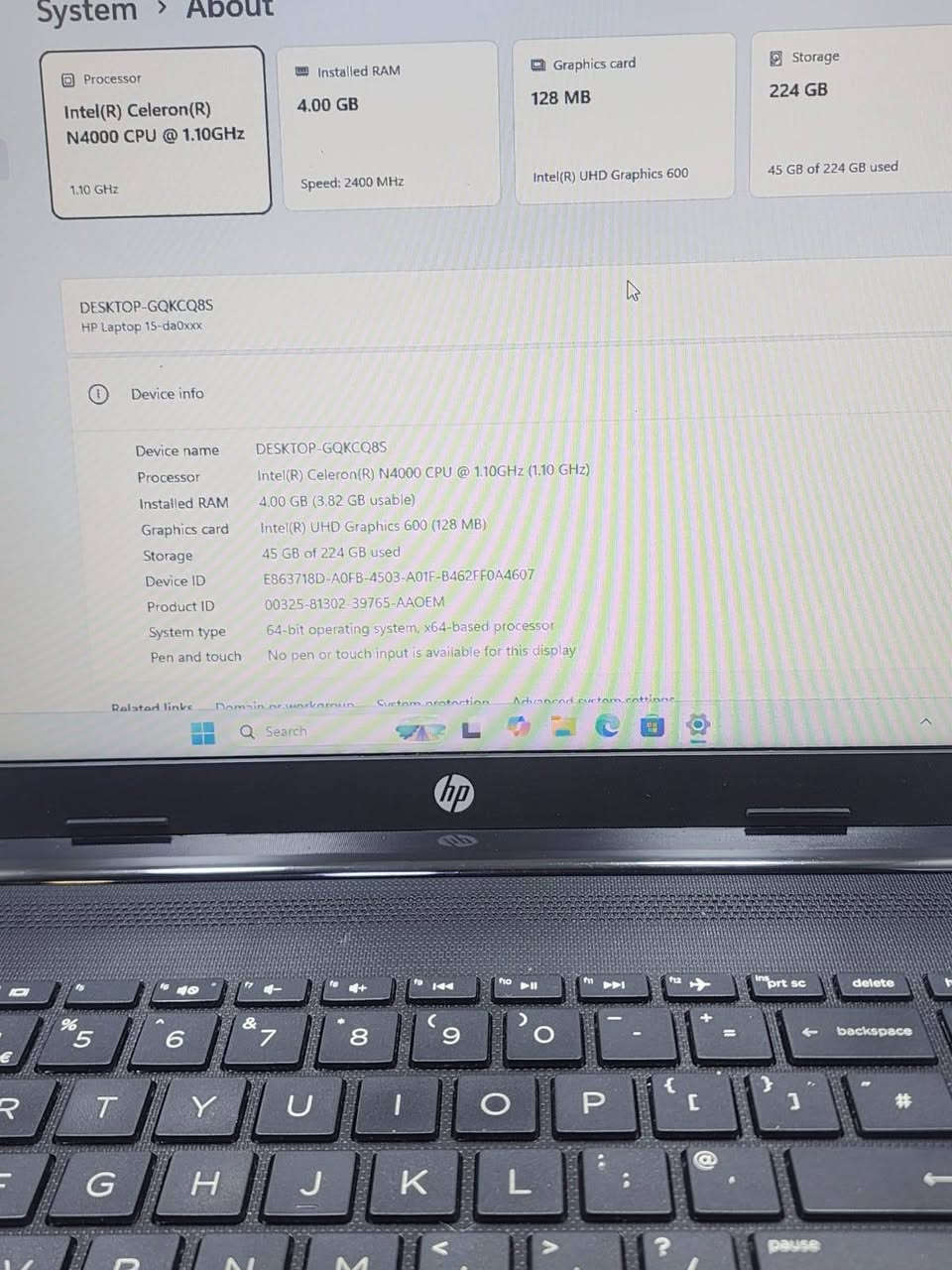 لابتوب hp مستعمل فقط 130 دينار 

 ((مكفووول )) 

 مع جميع اغراضه للبيع 

ممتاز  للاعمال المكتبيه والتصفح والدراسه والتوجيهي والجامعات 

Intel Celeron 
Ram 4 GB 
SSD 256 GB
15 6 inch  

معه شاحن اصلي/  شنته وماوس

 بسعر حررررق 130 دينار فقط
 

#لابتوب@
#laptop@


**إذا كنت صاحب هذا الإعلان وتريد حذفه لأي سبب، رجاءا أرسل رسالة إلى الدعم الفني**