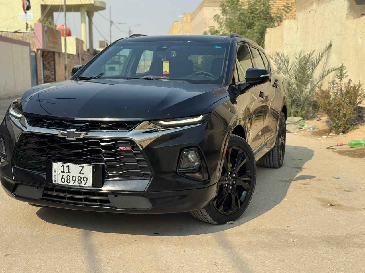 سلام عليكم
🟢Chevrolet Blazer RS. 2022🟢

حجم المحرك 6سلندر 

🔴المواصفات:

بصمة تشغيل
بصمة أبواب
تشغيل عن بعد(Remote Start)
رادار امامي (تحديد مسار) 
رادار خلفي (تحذير من الاصطدام)
شاشة كبيرة لمس
حساسات خلفية+ كاميرا
مانع انزلاق+ABS
منافذ AUX+USB
Auto Start اوتو ستارت 
Auto Stop اوتو ستوب 
مثبت سرعة
تحكمات استيرن 
هاند بريك بصمة
كشنات كهرباء سايق وراكب
وضعيات قياده 
عادي وثلجي وسبورت
وبقية المواصفات المعروفة

🔴السعر 175 وبيها مجال لبيع مستعجل 
🔴(العنوان/ نجف-كوفه)
للتفاصيل اكثر اتصال
‏ ***********
