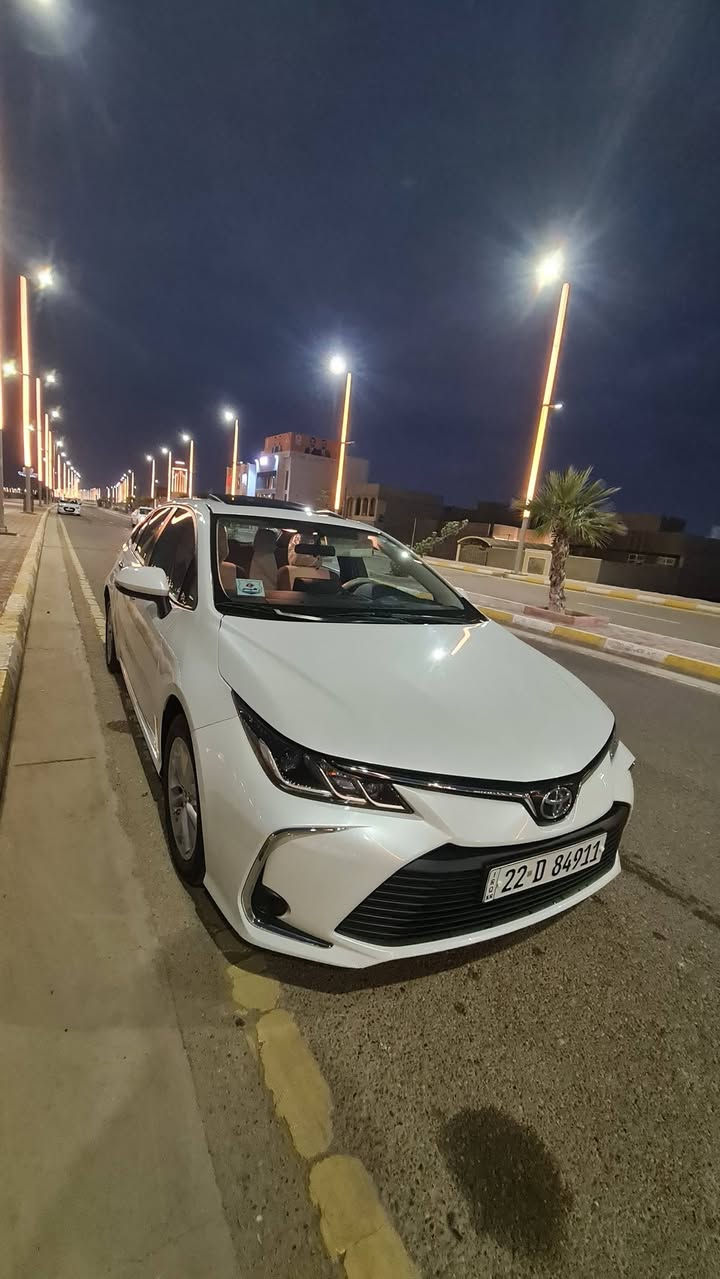 السلام عليكم
للبيع 
تويوتا كورولا خليجي 
موديل 2023 
 شركه ساز ماشية 42 وقابل للزيادة
  مكفوله من الصبغ والتبديل 
محرك 2000 شرط 
كير شرط حداديه شرط 
 * ويل كب حجم جبير
 * مراي تحكم الاكتروني اشاير بل مري.. 
 * داخل بيجي مقاعد قماش لونين.
 *بصمه سياره. مع الاسبير 
* شاشه تدعم كار شركه فول تحكم.
 * كامل تحكمات بل ستيرن.
 * 3 مودات قياده رياضي وايكو وعادي.
 *حساسات خلفية مع الكاميرا .
 *تبريد قطعتين
 * فتحة سقف.
 * مثبت سرعة
نظام مانع انزلاق 
زر توازن ضغط الاطارات 
ارضيات تويوتا بلادي فراش كامل معها
 رقم السيارة اربيل وهزة مجددة مع سنوية لغاية 2028
عنوان الانبار (الرمادي)
***********
