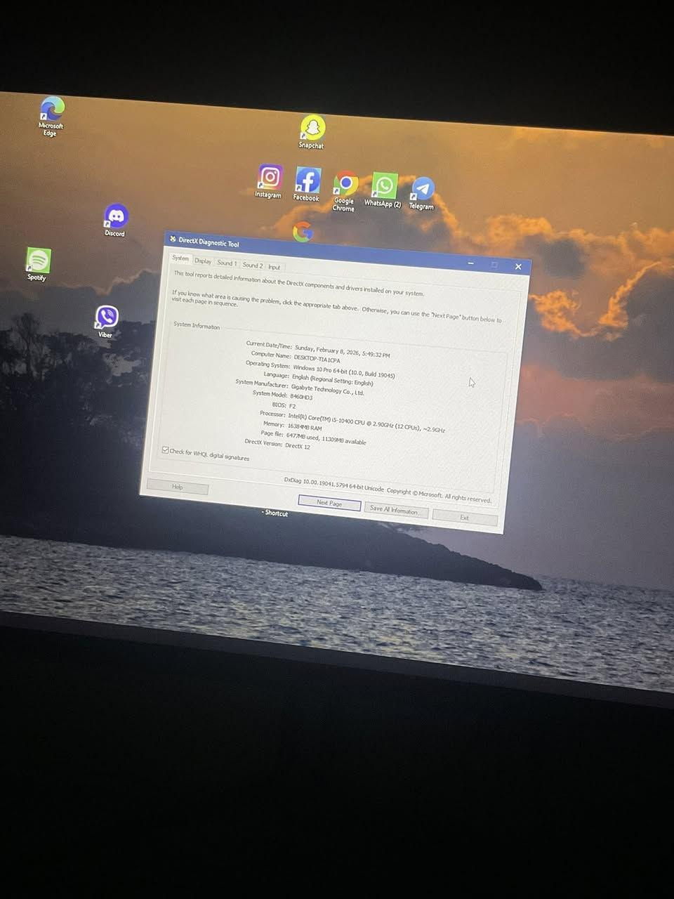 فقط كيس للبيع
معالج Core i 5 10400
 كارت الشاشة 1660 super asus 
ركز سوبر 
باقي الموصفات بالصور 
سعر ٦٥٠ مكاني بغداد 
متوفر واتساب فقط ***********
