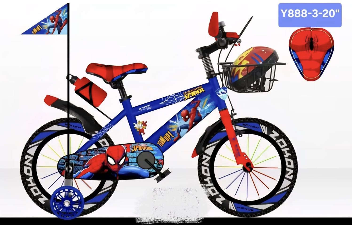 جديدنا  بايسكل سبايدر حجم 16 

مع خوذة- ومطارة وعلم 
من عمر 5 سنوات - 9 سنوات  
 
😍😍😍السعر ( 65 ) الف 😍😍😍

خدمة توصيل جميع المحافظات 5000🚕🚕🚕


**إذا كنت صاحب هذا الإعلان وتريد حذفه لأي سبب، رجاءا أرسل رسالة إلى الدعم الفني**