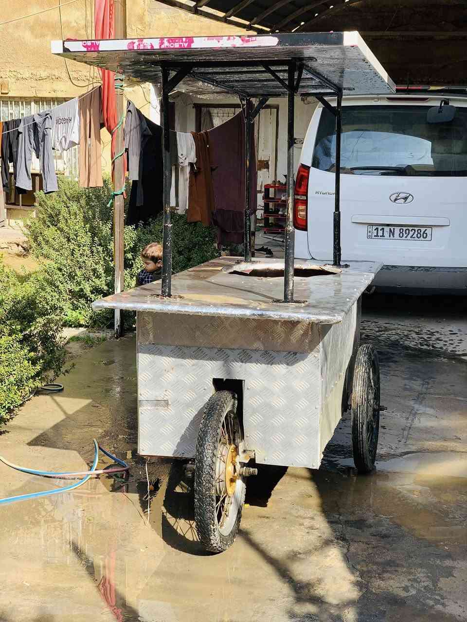 سلام عليكم عربانه متنقله مال بقلاوه وتصير مال لبلبي للبيع السعر 350 وبينه مجال مكاني بغداد زعفرانيه للاتصال :***********واتساب
