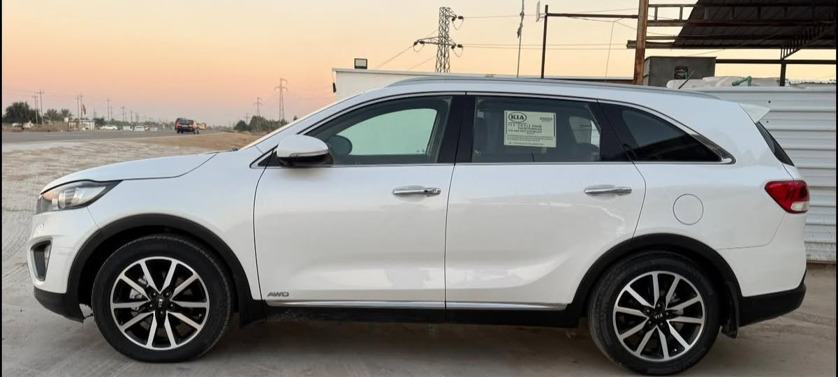 كيا سورنتو 2016خليجي
كفالة عامة سيارة محرك V6 رقم بغداد
كير مكينة حدادية تبريد خير من الله 
فور ويل برد خلفية  زراك لايت جنطة كهرباء 
ماشية 183 km
السعر 215 وبيها مجال 
مكاني بابل -الشوملي  ***********-***********
