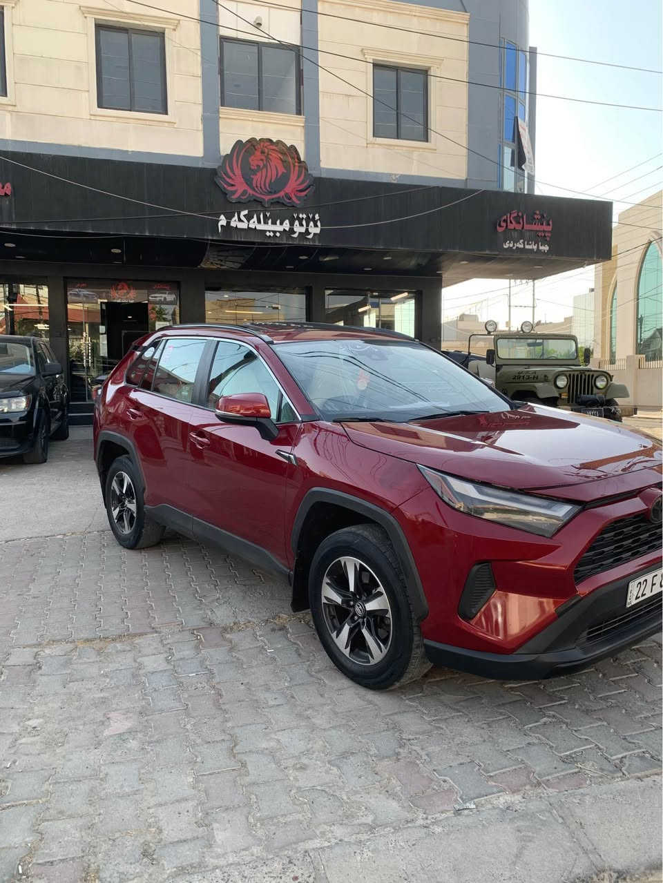 ▪️فقط بيع سعر مناسب ( 188 $ ) ▪️

▪️تويوتا راف فور أمريكي موديل / ٢٠٢٣ ▪️
▪️مواصفات xle فوول سلايت ، داخل كريمي ▪️
▪️بدون صبغ ، بدون حادث ، بدون ايرباك ▪️
▪️بيها خمسة اماكن تعديل و كارت ▪️
▪️ضرب خلفي موجود شوية دواخل ▪️
▪️مرقم اربيل سنوية جديد لغاية ٢٠٣١ ▪️
▪️تحويل و غرامة بشرط سيارة باسمنا ▪️
▪️ماشي فق ( ٧٧ ) الف كم قابل للزيادة ▪️

▪️عنوان اربيل ( *********** ) أربيل, العراق
