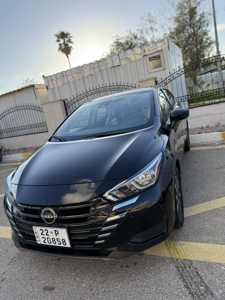 سلام عليكم
🚘 نيسان فيرسا 2024– فئة SV

✨ المواصفات:
 • تشغيل بصمة
 • رادار أمامي / خلفي / جانبي
 • حساسات خلفية
 • نظام Auto Stop
 • تحكم ستيرن جهتين
 • داخل لونين
 • ويل كروم
 • وباقي مواصفات الـ SV المعروفة

📌 الملاحظات:
 • سياره فقط صندوق صبغ بجم كبس بدون دواخل 
• رقم أربيل
 • سنوية جديدة
 • شرط التحويل

🚗 السيارة مرتبة وحلوة وجاهزة، بدون أي نواقص

📍 الموقع: كركوك
السعر 142وبيها مجال بسيط 
📞 ***********
