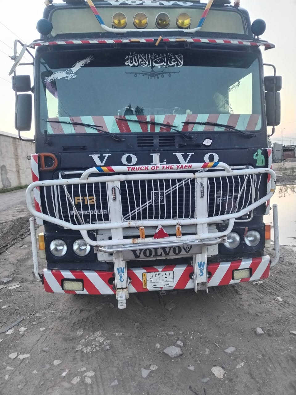 فولفو اف ١٢ موديل ٩٠ رقم انبار انكليزي العنوان بغداد الطيفيه *********** *********** مقابل
