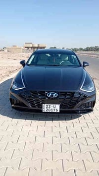 كيا سوناتا موديل 2023 فول عده  الفتحه داخل ابيض  رقم اربيل   حجم المحر...