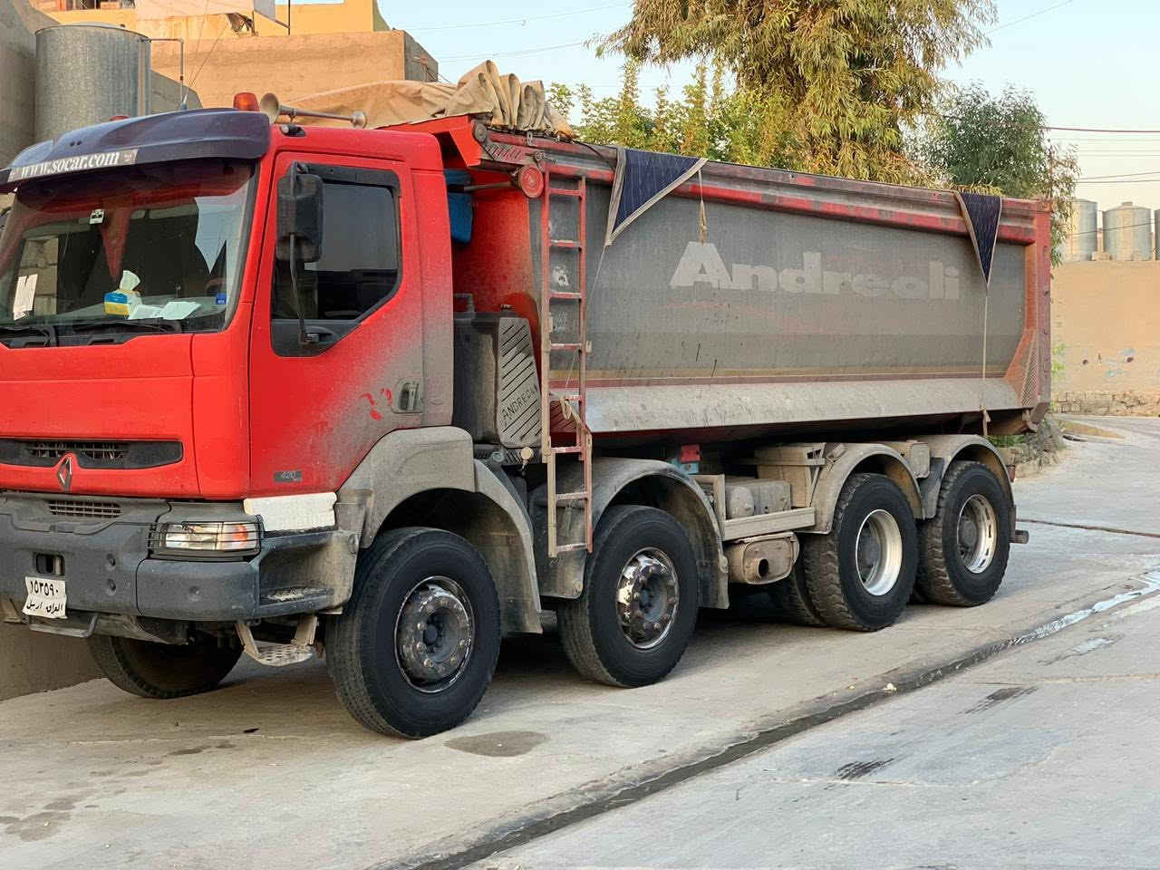 للبيع قلاب رينو بلاد موديل 2005

گير 4 * 4

حجم محرك // 420

مجموعه // كبير

بودي بلاد جادر و كونترول

ذرعة البودي // 22 متر

سنويه جديده

تخم تاير

السياره موجوده في كركوك 

رقم صاحب السياره

***********
