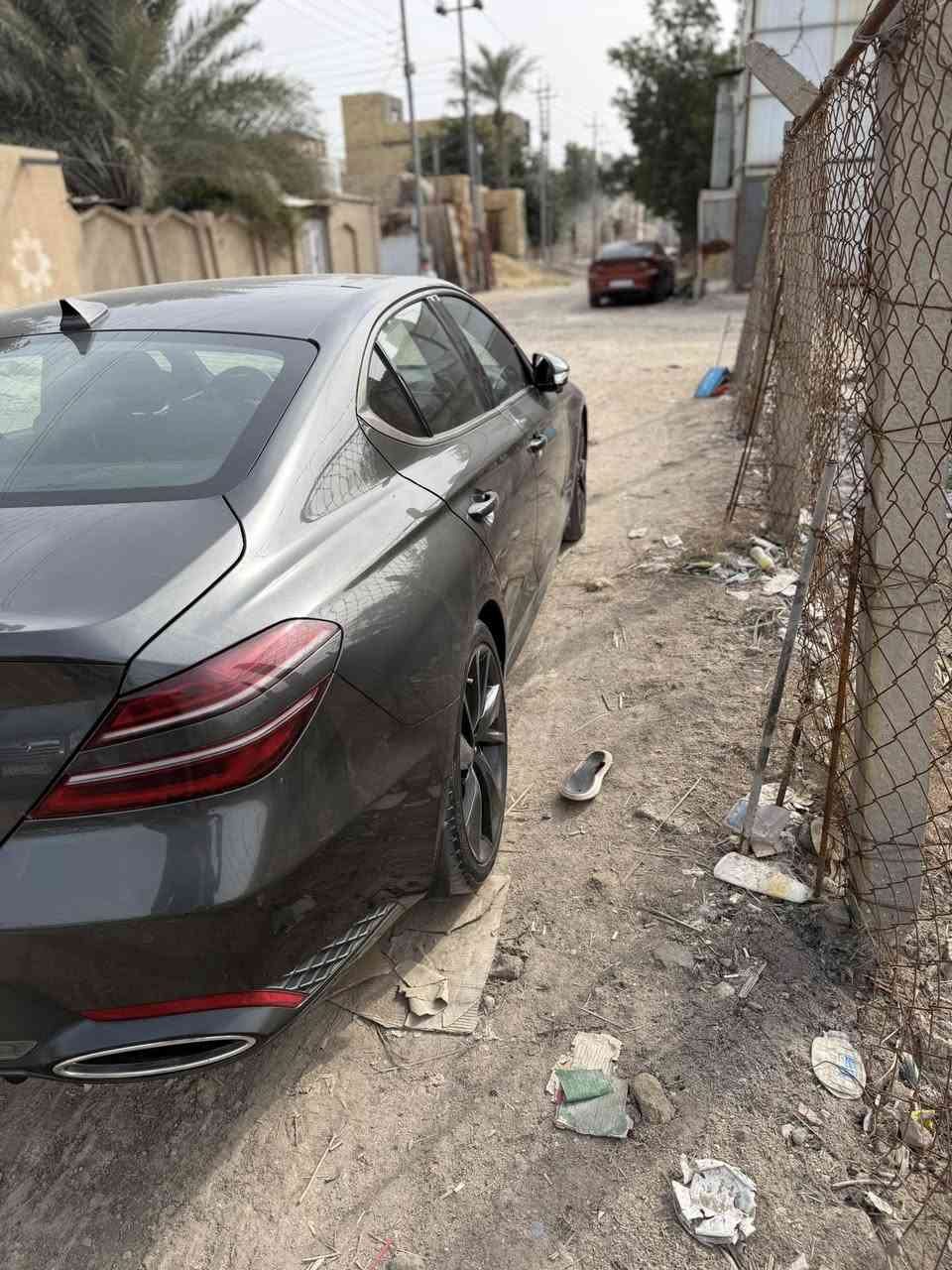 GENESIS G70 2023

‎‏‎ المحرك / V6 3.3cc twin turbo
السيارة رباعية الدفع 4WD 

‎ماشیة (70,000 کم) 

‎السياره مرقم ديالى مشروع وطني  بأسمي 
‎حادث امامي خفيف ايرباك راجع سستم كامل 

والغاء الحادث من البرمجة(راجع بلادي)

فول مواصفات بریستج اعلى فئة 

‎‏‎  فتحة سقف (بانوراما) 

‎:- بصمة

‎‏‎:- تشغيل عن بعد
‎‏‎:- كشنات ميموري سيت

‎‏‎:-كشنات تدفئة تبريد 
‎‏‎:- ستيرن كهرباء  + هيتر

‎‏‎:- 5 وضعيات قيادة ( Eco - Comfort - Sport - Sport 

‎‏plus - Custom )

‎ -: گزوز رياضي بلاد الصو

‎‏‎‏:- Auto Hold

‎‏‎:- شحن وايرليس

‎‏‎:- سستم سماعات (Lexicon )

‎‏‎:- داتاشو
‎‏داخل اسود واحمر جلد بقلاوة 
‎‏‎:- سقف كنتارا (شامو
‎‏‎:- كاميرات جانبية تشتغل مع الاشارة داخل العداد
‎‏‎:- شاشة كبيره

‎‏‎:- كيجات ديجيتال

‎‏‎:- رادارات امامي وخلفي وجانبي

‎‏‎:- ٦ كاميرات٣٦٠  درجة 
‎‏‎:- حساسات امامي وخلفي

‎‏‎:- نظام تحديد المسار 
‎‏‎:- دسكات بريمبو بلاد 
‎‏‎:-مري شفط +اشارة +تعتيم الضوء 
‎‏‎:- لايت LED امامي خلفي 
‎‏‎:-دخول ذكي مع انارة ترحيب
‎‏‎:-قيادة ذاتية  

‎‏‎:-تحديد مسار+مثبت سرعه  

‎:. تحذير فتح الباب اذا كان احد بجانب السياره 

‎:. قطعتين تبريد 

‎:. كشن السائق حضن على مود sport + sport plus 

‎:. فور ويل (AWD)

‎:. ماسحات اوتو تتحسس المطر 

‎:. ترحيب علامه Genesis 

‎:. نقطه عمياء
‎:. شفتات ستيرن
‎:. هيتر بل مري 

‎الاتصال على الرقم/   ***********
⛔️السعر 230  وبيها مجال
