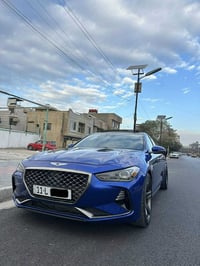 جنسز 2019 G70 برستيج 1/1 فول مواصفات 3.3  حادثها جاملغ امامي مبدل نفس ...