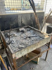 شوايات وحوض سمك وغطاس وهلاسه دجاج للبيع 07766478240