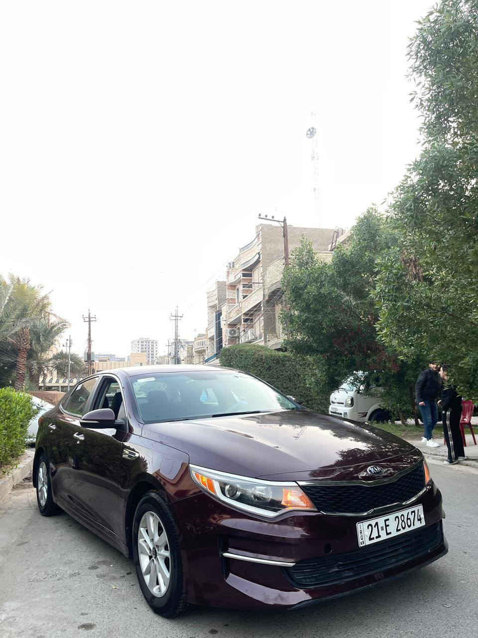 كيا اوبتما وارد امريكي موديل 2016رقم سليمانية باسمي سنويه ل٢٠٢٩ ماشية ١٢٥ حادثها باب سايق وجاملغ خلفي صبغ بدون دواخل بدون ايرباك محرك ٢٤٠٠ مجفت جديد ع ايدي كله اصلي سيارة جاهزة السعر ١٢٢ وبيها مجال بسيط بغداد حي الحسين ت *********** بغداد, العراق
