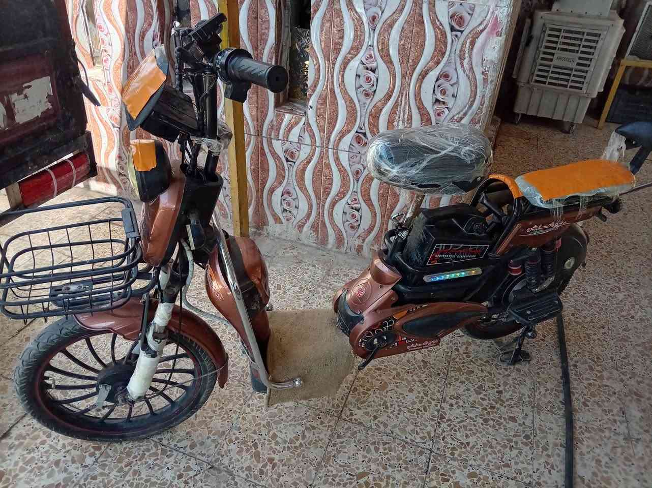 دراجه شحن مكفولة ٥ بطاريات السعر 275 بيه مجال بسيط ***********
