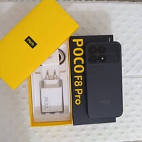 POCO F8 PRO 512 RAM 12 BLACK السعر 800 وبيه مجال بوكو اف 8 برو ذاكرة 5...