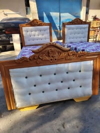 سرير راقي • تحمل ١٥٠ك • توصيل بغداد