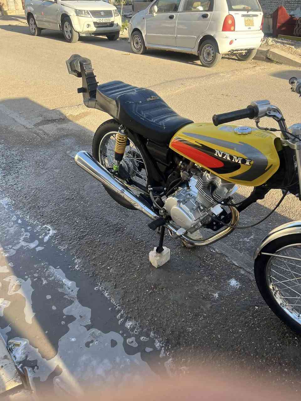 السلام عليكم دراجه للبيع نامه شلامجه حربي دراجه تعمير جديد شاصي نامه البوري الرفيع ما ناقصها شي كفاله السعر 600وبيها جمال مكاني بغداد البياع


**إذا كنت صاحب هذا الإعلان وتريد حذفه لأي سبب، رجاءا أرسل رسالة إلى الدعم الفني**