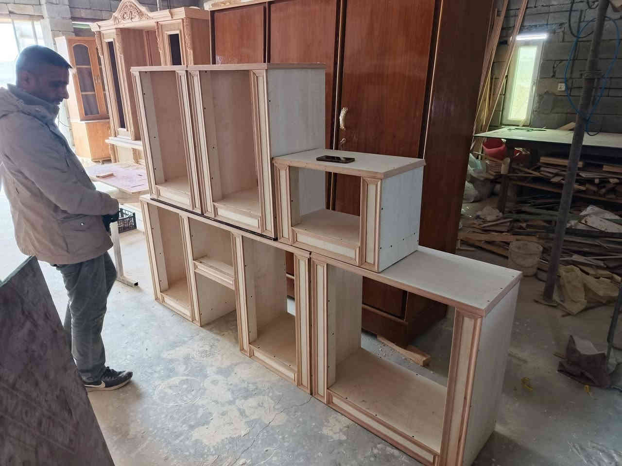 السلام عليكم•
نجارة ⚒ : -أبو رشا للموبليات
📍 : - الانبار الخالديه المضيق
الشغل درجه اولى وحسب التفاصيل 
والموديل الي بالك 🪚
📞هـ. ‏‪***********‬‏
لسنا الوحيدون لاكننا الأفضل…
عراق الغرباء العراقي
