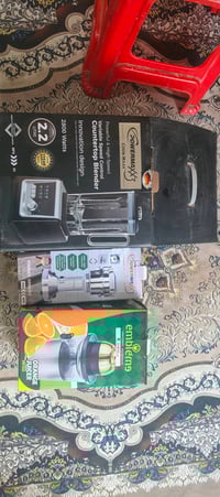 مجمدة جديدة • قلاية هوائية • خلاط