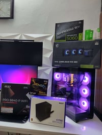 تجميعة للبيع استخدام جدا بسيط مليون و900 الف كراتين كاملة  RTX 5060 Ms...