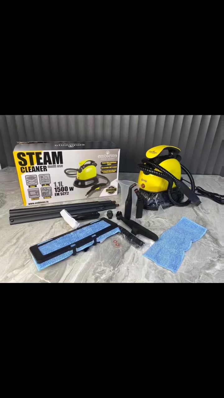 جهاز التنظيف بالبخار ماركة امبليوم 2 في 1 

مسح ارضيات + تنظيف دهون 
يتميز هذا الموديل 
بخار مستمر وامكانيه اضافه الماء خلال الاستخدام    
‎مفعول سحري بتنظيف الدهون والأوساخ المتراكمة
‎بقدره 1500 واط  
مع فرشاه تنظيف سيم وباقي الملحقات
‎وقوه ضغط 3 بار حقيقي
‎حجم خزان الماء 330 مل 
‎يُمْكِنُ أَنْ يُطهّرَ و يُعقّمُ الأسطح
‎يستخدم لكافة أنواع التنظيف والتعقيم

‎تستخدم مثلا للملابس و للسجاد والستائر
‎وإزالة البقع وتعقيم الحمامات والأسطح وغيرها
‎وذلك من خلال قوة البخار الهائلة
ضمان سنه صيانه
​💰 السعر: 100 ألف دينار فقط!
🚚 توصيل متاح لكافة محافظات 
✅ للحجز أو الاستفسار، راسلنا على 
 واتساب 7780400256


**إذا كنت صاحب هذا الإعلان وتريد حذفه لأي سبب، رجاءا أرسل رسالة إلى الدعم الفني**
