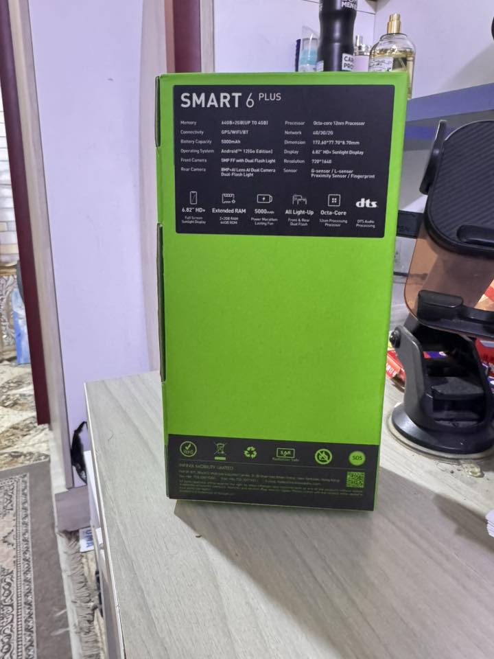sMART لبيع جهاز 6
جهاز نضيف و ستخدم قليل  
سعر 120 وبيه مجال  
لاستفسار ***********
