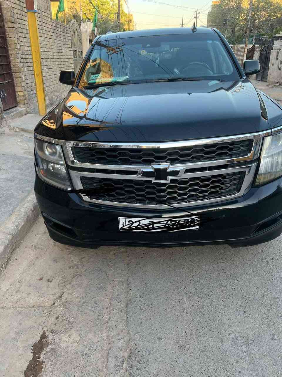 السلام عليكم 
تاهو موديل ١٦
فول موصفات عد بصمه 
لون اسود مكفول 
سياره مكفوله من كص والفتح 
حادثها موجود بل صور 
كشنات جلد كشنات قلاب
متومه طبق الاصل رقم شمالي مع سنويه 
مكان السياره بغداد
رقم الهاتف   ***********
 سعر  165

