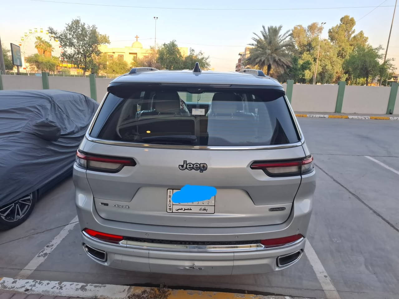 جيب كراند شيروكي وارد امريكي / اوفرلاند / 7 راكب

موديل 2023 / اللون سلفر/ رقم بغداد/ السيارة بأسمي ( اني مستوردها من امريكا)

السيارة بنزين / محرك 3600

ماشية اقل من 7 الاف ميل

الضربة موضحة بالصور

مبدل جاملغ امامي الاصلي / باب امامي بصف السايق الاصلي ( يعني بدون صبغ الجاملغ والباب )

ومصلح الباب الخلفي ونصه مصبوغ

السعر 38 الف دولار وبيها مجال بسيط

للاستفسار واتساب ( ***********)

مكان السيارة بغداد / زيونة
