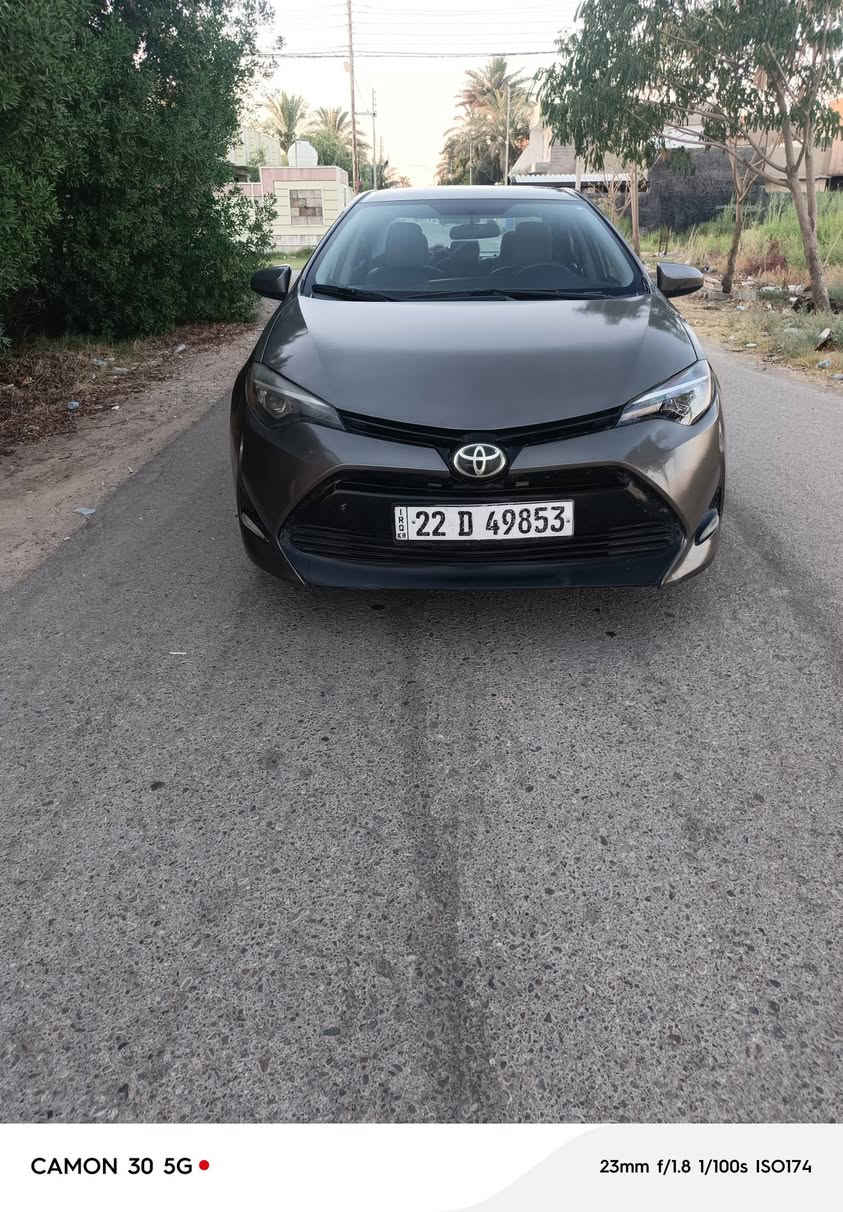 السلام عليكم كورلا موديل ١٧ رقم اربيل بأسمي ضرر جاملغ و بنيد بدون دواخل و كير ومكينة مكفولات حدادية جديدة والسيارة كاملة بدون نقص 
السعر ١٢٠ وبيه مجال 
العنوان ديالى المقدادية
 ***********
