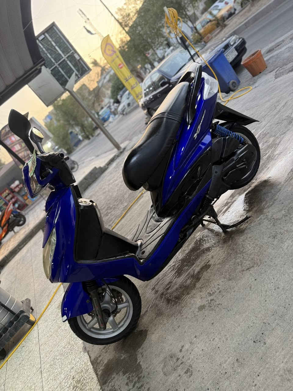 سلام عليكم غسل وبولش جميع انواع الدراجات وباسعار تنافسيه العنوان الاعظميه راغبه خاتون شارع المخرج قرب العامر  ماستر ***********
