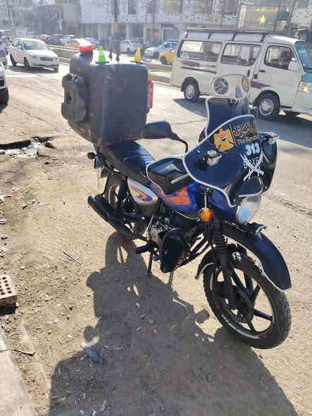 سلام عليكم دراجه بوكسر مديل 2023 دراجه كفاله عامه جيب وياك فيتر وتعال بسمي سنويه لوحات انكليزي مكان بغداد جديده ***********
