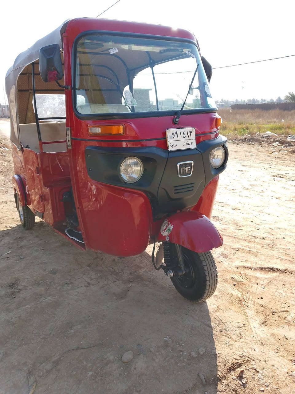 سلام عليكم تكتك للبيع موديل 2021 شهر 8 تكتك جاهزه خير من الله نضيفه سعر سبعه وربع وبيها مجال الطيب عنوان بغداد قرب سيطرة الشعب رقم الهاتف ***********
