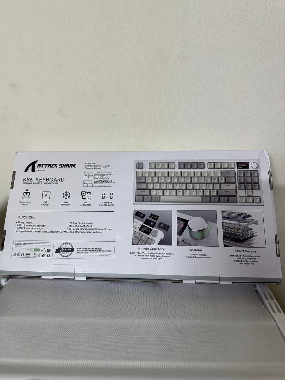 كيبورد وماوس اتاك شارك   سيت كامل 65 الف مع التوصيل


**إذا كنت صاحب هذا الإعلان وتريد حذفه لأي سبب، رجاءا أرسل رسالة إلى الدعم الفني**