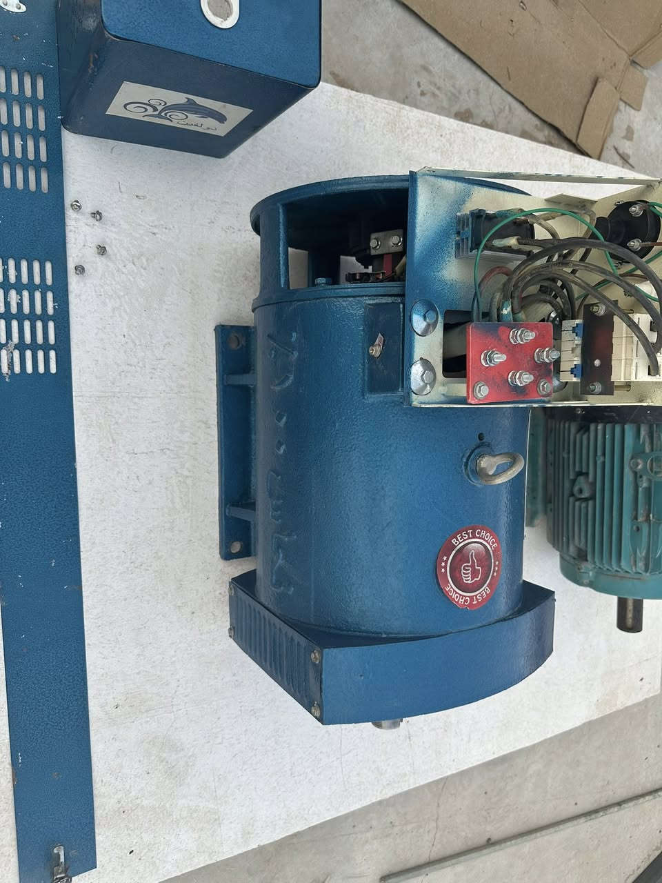 السلام عليكم  
راس توليد  10  KVA نوع  دولفين  ثري فيز  مامشتغل ابد  جديد جديد موضح بالصور الملف نحاس   مكاني بصرة


**إذا كنت صاحب هذا الإعلان وتريد حذفه لأي سبب، رجاءا أرسل رسالة إلى الدعم الفني**