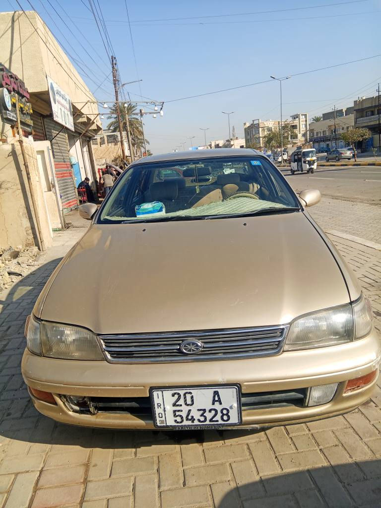 تيوتا كرونه موديل 92 رقم ديالي نكليزي بسمي كلش نضيفه السياره محرك كير تخم تاير السعر 39 ورقه مكاني بغداد الغزاليه اوتماتيك تبريد شغال *********** ممتواجد على نت بغداد, العراق
