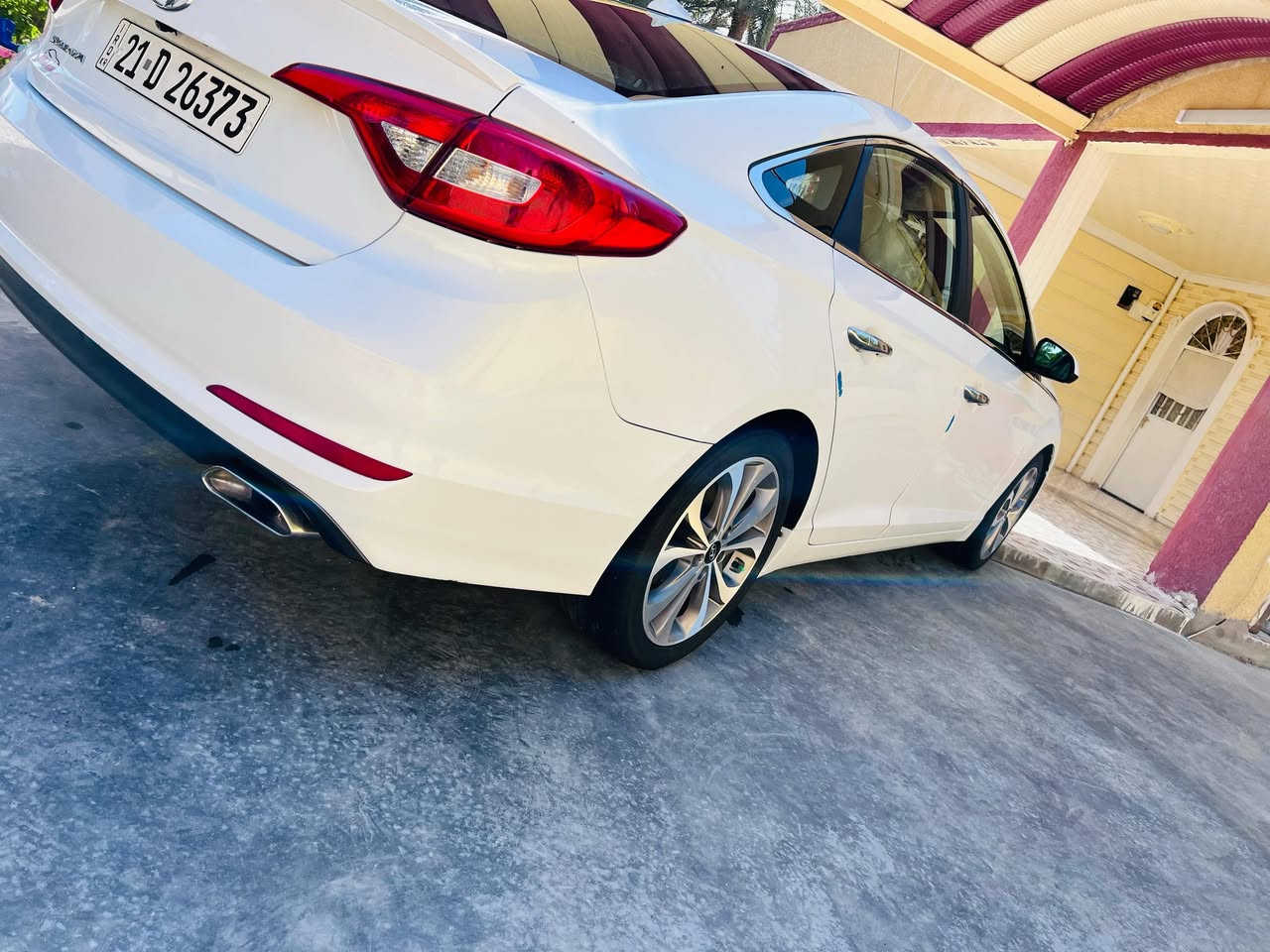 السلام عليكم سوناتا موديل 16 امريكي حادث السياره بنيد وخشمك شامله فقط الباقي كفاله عامه كير حداديه مكينه تخم تاير كفاله سياره جديده جديده الاستفسار على هذا الرقم(***********) 

#العراقي_الاصيل ٪
