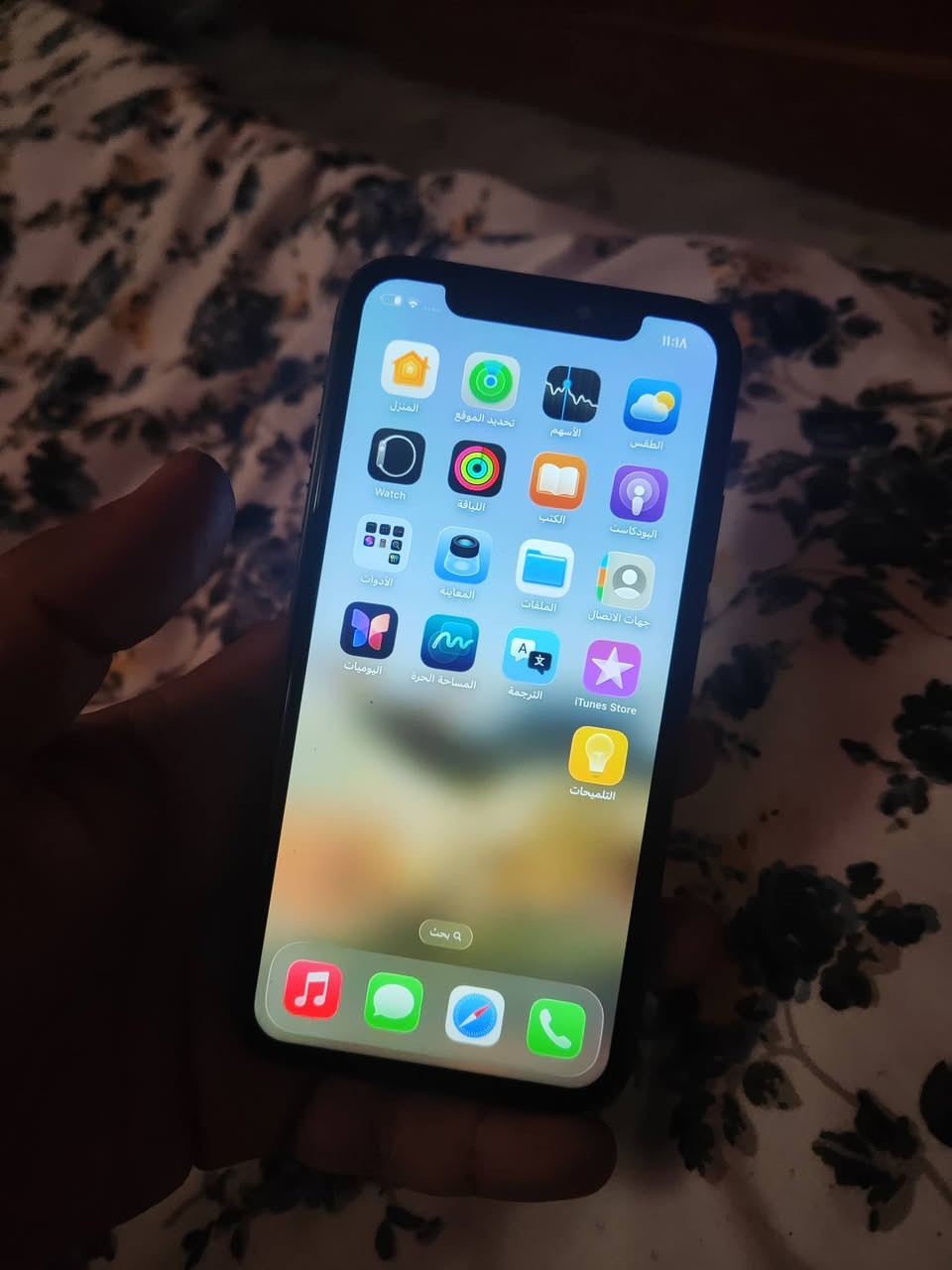 📱 للبيع أو مراوس: آيفون 11
💾 الذاكرة: 64GB
🔋 البطارية: 100% (متبدلة)
✅ الجهاز نظيف كما موضح بالصور

📍 مكاني: الشطرة

📞 للتواصل واتساب: ***********
