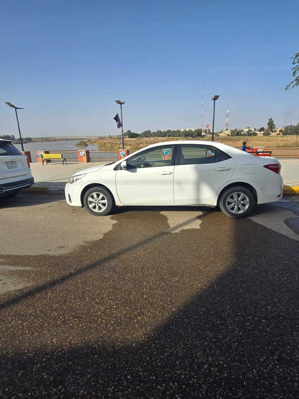 سلام عليكم سياره كورلا البيع مديل ١٥ مكفوله من ضربه وتبديل وصبع رقم ميسان جاهزه ستلام شركه العنوان ميسان علي الغربي تصال على تليفون *********** تحويل مباشر سنويه ٢٩ مواصفات نص فول شاشه كبيره الدات غرفه جديده سياره مال بيت اني مكلف بل نشر خابر راعيه
