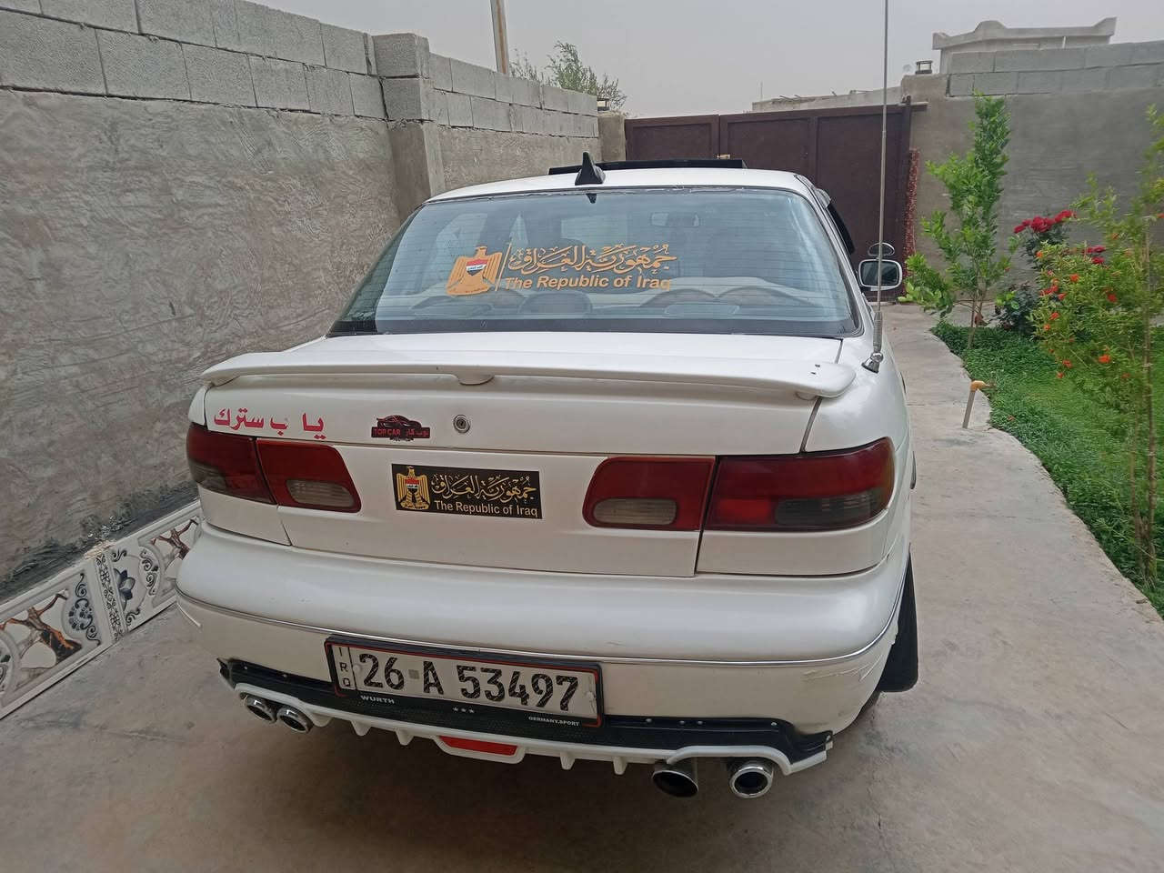 سلام عليكم سيفيا 96
كير محرك صدر شرط تخم تاير جديد 
كهربائيات كلها شغاله 
رقم صلاح الدين دولي 
سياره جاهزه الف متخلي عليها 
هاتف ***********
