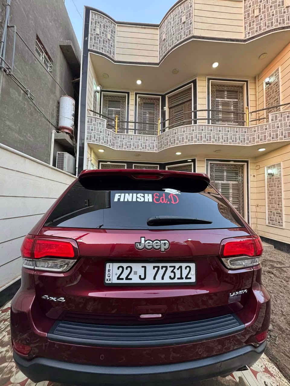 📣 : جيب (Jeep) موديل 2020
📍 المكان: بابل
💵 السعر: 215 ورقة ($21,500) وبيه مجال بسيط للشراي الطيب.
🛠️ حالة البودي :
 الصبغ: ربع جاملغ أمامي فقط.
 الحادث: موضح بالصور (دعامية ونفسها راجعة - تعديل بارد داخل العراق بدون صبغ).
✨ مواصفات السيارة:
 تشغيل عن بعد 🔑
 كشنات جلد + تحكم كهربائي 🛋️
 بصمة تشغيل وأبواب 🔘
 شاشة وكاميرا خلفية 📷
 مثبت سرعة (Cruse Control) 🛣️
 تحكم ستيرن كامل ⚙️
 وباقي المواصفات المعروفة لهذه الفئة.
📞 للاستفسار والاتصال:
*********** حلة, بابل
