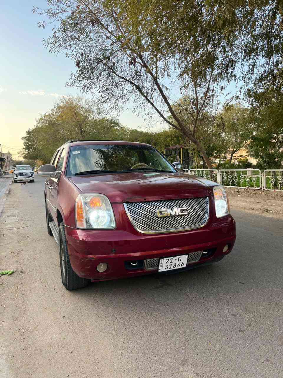 سلام عليكم جمسي يوكن بتره slt للبيع
ترقيم وسنويه جديد بسمي
محرك 5300  
موديل 2008 سياره مكفوله من الكص والكلبه  مصبوغه حزام  بيه طخات وصبغ جارد سياره  مكينه كير مكفولات بيهه نواقص السعر 125 العنوان بغداد مجاور جامع براثا رقم الهاتف ‭‭0790 287 3704
