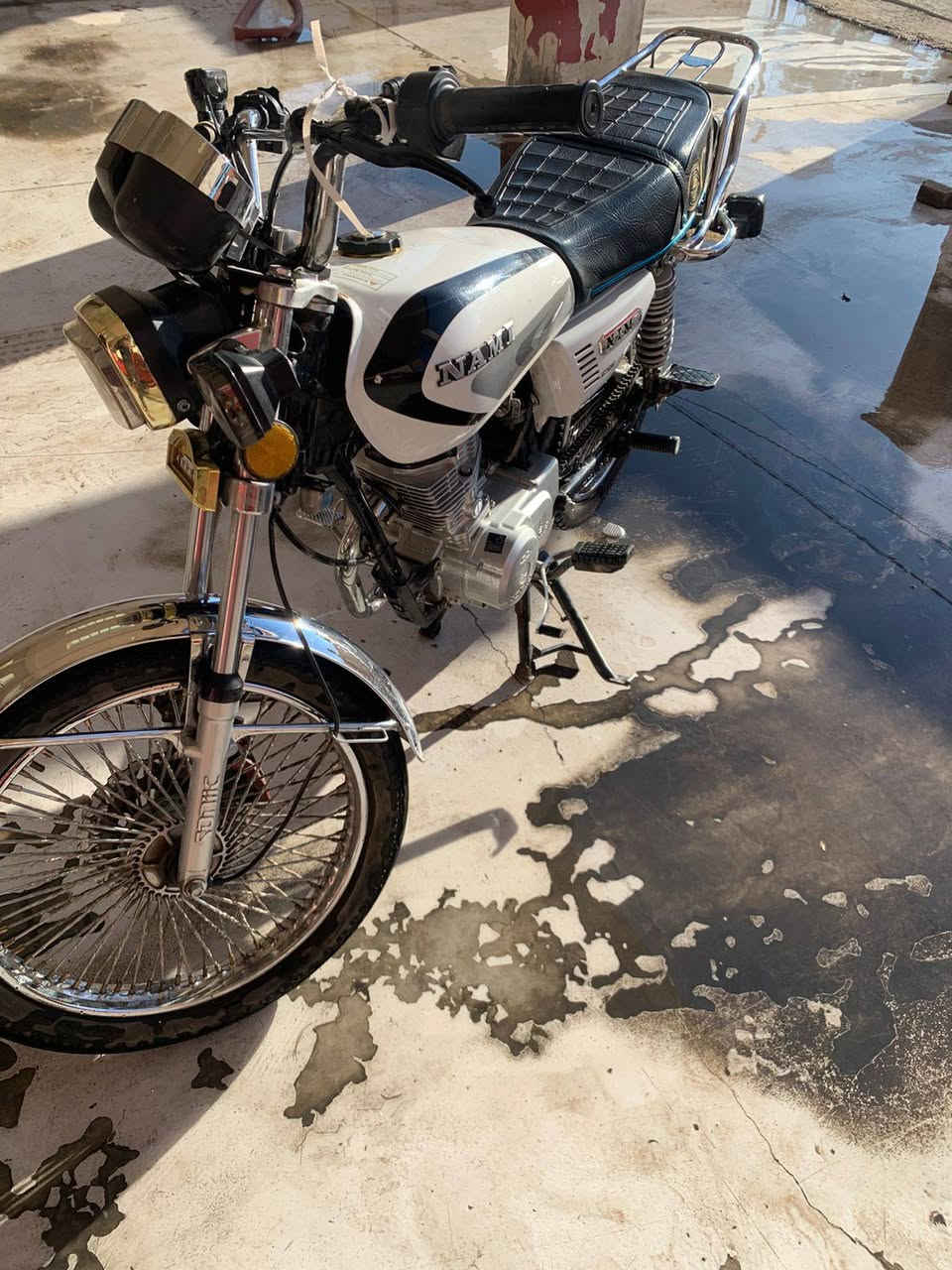 سلام عليكم
دراجة ٤ كير نظيفة كلش سنة ٢٠٢٤ طلعته من الوكيل اصولي وكيله العارضي اوراقه كامله عندي انطي بيه حته ضمان برغي ما مفتوح بيه دراجه جديده موديل ٢٠١٨ محدثة ٢٤ شاشة لمس بلادي سماعة بلادي سعره ٩٠٠ الف ***********
