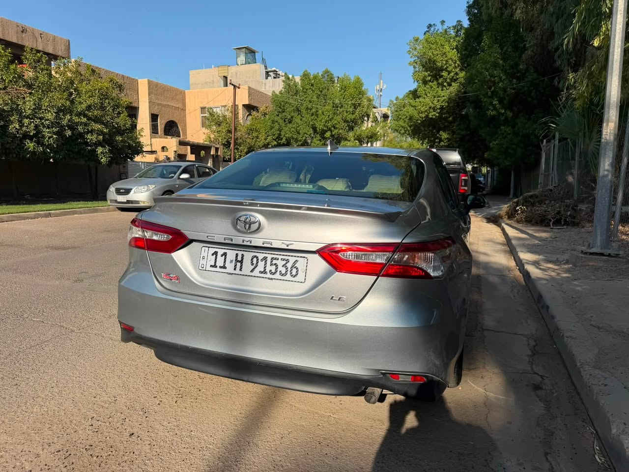 كامري موديل 2019 LE
وارد امريكي بيه حادث بابين عكس السايق
ماشيه 93.000 كيلو 
مواصفات شاشه جبيره
كشنات مخمل مع جلد 
بلاديه السياره 
محرك كير مضمون 
صيانه دوريه بشركه تيوتيا SAS 
رايده ب 16.000 وبيه مجال اللي يحب يتصل 
***********
