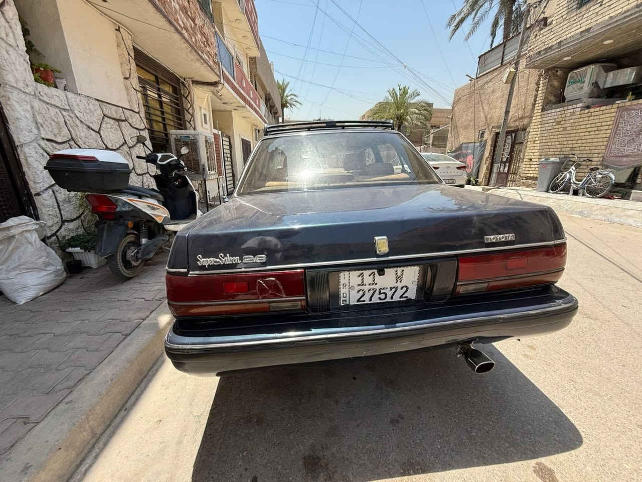 السلام عليكم 
سياره:سوبر كراون 
نضيفه مثل ما موضحه بل صوره رقم جديد سياره بسمي بغداد تحويل ثاني يوم مكفوله من الكصه 
كير محرك نضيف داخل كشنات ملكه 
السعر :40 وبيه مجال بسيط
رقم التليفون :*********** وتساب واتصل
