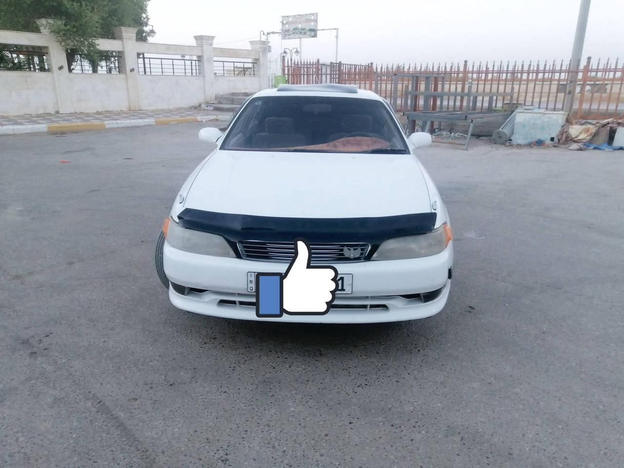 سلام عليكم
مارك نفخ موديل 94 رقم بغداد  مشروع وطني سنويه لل29 شرط تحويل 
كفاله كصه نقل كير ومحرك ونجي كهربائي 
تخم تاير جديد   غير متواجد ع فيس 

***********
