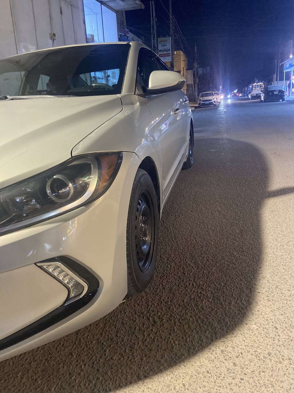 النترا 2017 امريكي حادثها فقط قبق الجنطه بدون ايرباك وبدون تبديل صبغ نص جاملغ خلفي بدون دواخل اثر طخه خفيفه مكفوله من كلشي مكاني السيديه السعر12.500 ميعجبك السعر لتعلق ***********
