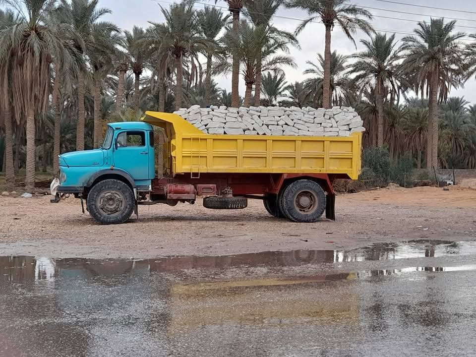 السلام عليكم يوجد عندنا حجر درجة اولى يوجد رمل درجة اولى يوجد حصو درجة اولى يوجد جص رمادي درجة اولى ***********
